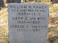 Ramey, Wm. H. and Mary E. and Horace E